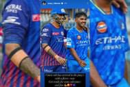Suryakumar Yadav’s inspiring post for Ayush Mhatre (Image via Instagram-@surya_14kumar)